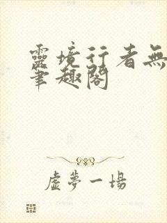 灵境行者无弹窗笔趣阁封面