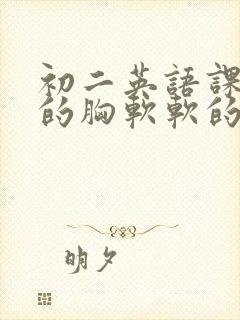 初二英语课代表的胸软软的封面