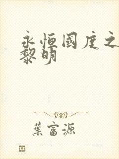 永恒国度之黑暗黎明封面