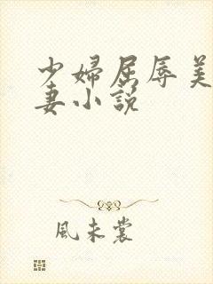 少妇屈辱美妙人妻小说