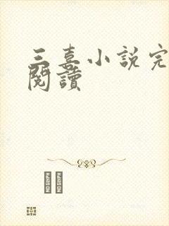 三喜小说完整版阅读