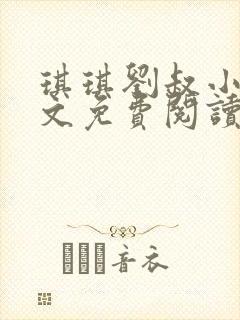 琪琪刘叔小说全文免费阅读最新章节