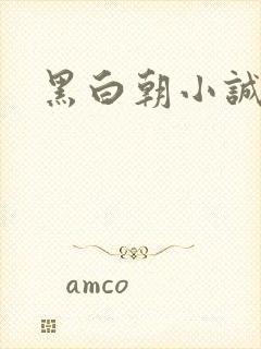 黑白朝小诚