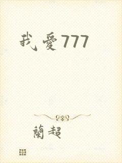我爱777封面