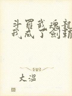 斗罗武魂龙渊剑我成了剑鞘笔趣阁封面