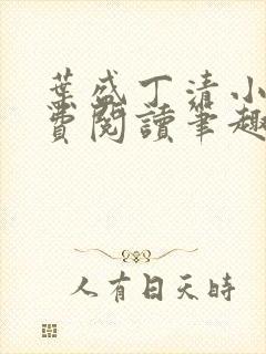 叶盛丁清小说免费阅读笔趣阁