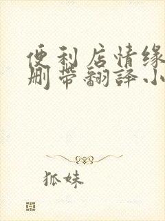 便利店情缘未增删带翻译小说