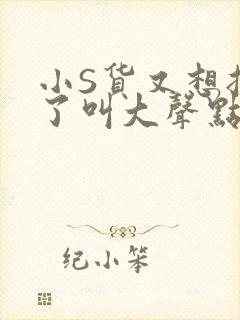 小S货又想挨C了叫大声点小