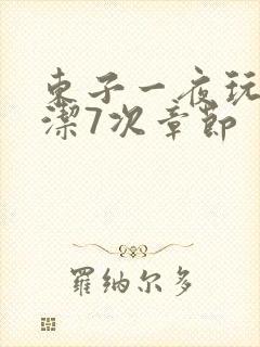 东子一夜玩弄白洁7次章节