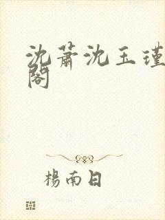 沈萧沈玉瑾笔趣阁