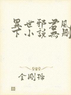 异世邪君风凌天下小说无删减版封面