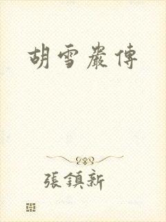 胡雪岩传封面