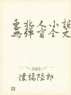 东北人小说免费无弹窗全文阅读