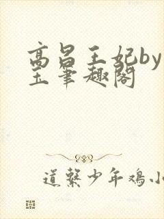 高昌王妃by黛玉笔趣阁