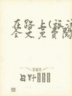 在路上(旅游)全文免费阅读笔趣阁