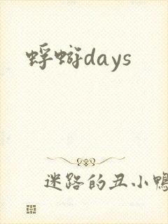 蜉蝣days