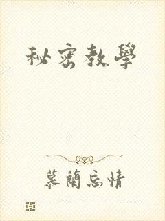 秘密教学