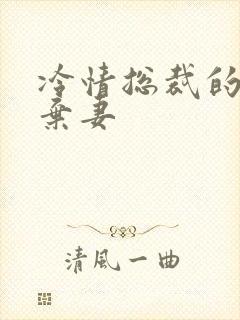 冷情总裁的新婚弃妻