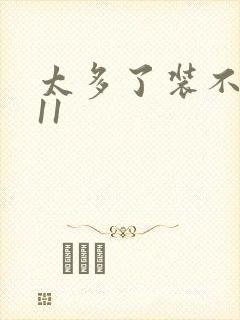 太多了装不下H11