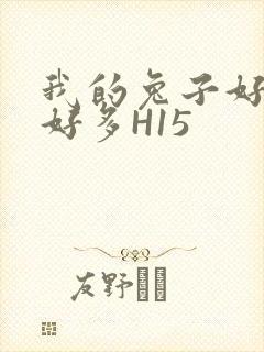 我的兔子好软水好多H15