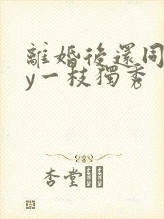 离婚后还同居by一枝独秀封面