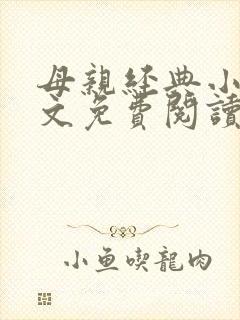 母亲经典小说全文免费阅读