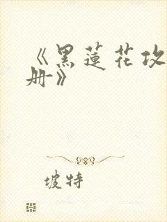 《黑莲花攻略手册》