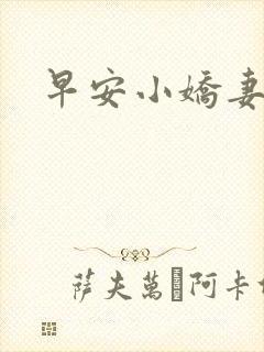 早安小娇妻