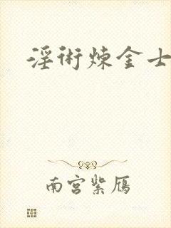 淫术炼金士小说