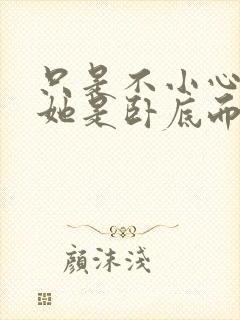 只是不小心发现她是卧底而已