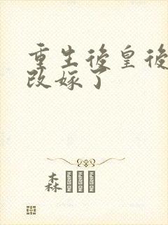 重生后皇后娘娘改嫁了