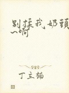 别揉我奶头~嗯~啊