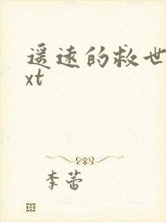 遥远的救世主txt封面