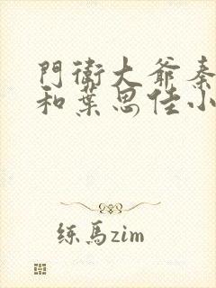 门卫大爷秦一鸣和叶思佳小说封面