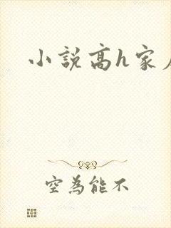 小说高h家庭