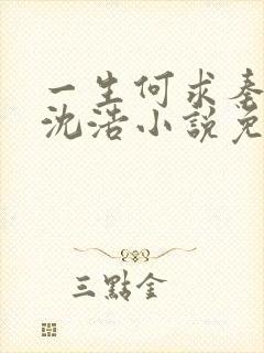 一生何求秦菲雪沈浩小说免费阅读全文笔趣阁封面