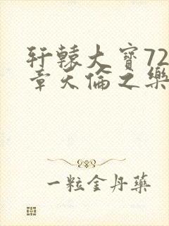 轩辕大宝720章天伦之乐