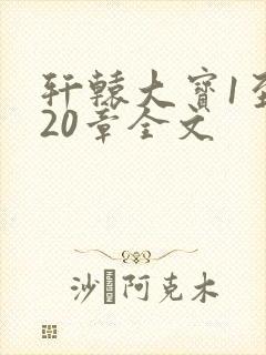轩辕大宝1至720章全文