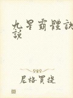 九星霸体诀 小说