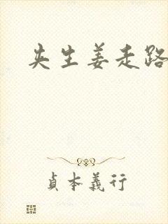 夹生姜走路封面