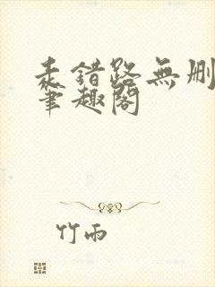 走错路无删减版笔趣阁封面