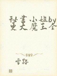 秘书小姐by石更大魔王全文阅读笔趣阁