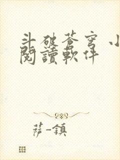 斗破苍穹 小说阅读软件