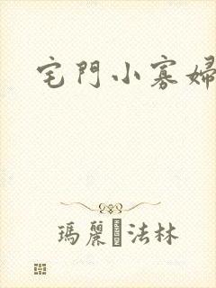 宅门小寡妇封面