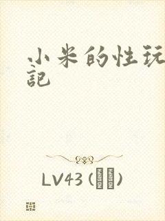 小米的性玩具日记