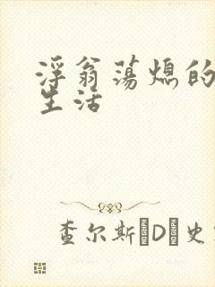 浮翁荡熄的幸福生活