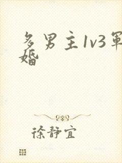 多男主1v3军婚封面