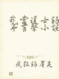 我当道士的那些年有声小说封面