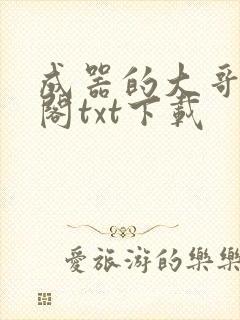 成器的大哥笔趣阁txt下载