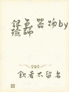 银色器物by入殓师封面